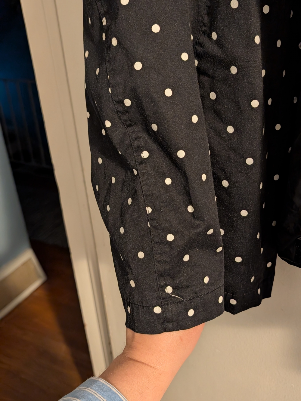 Studio Works Black Jacket with Cream Hanger Accent Size XL - Picture 7 of 10